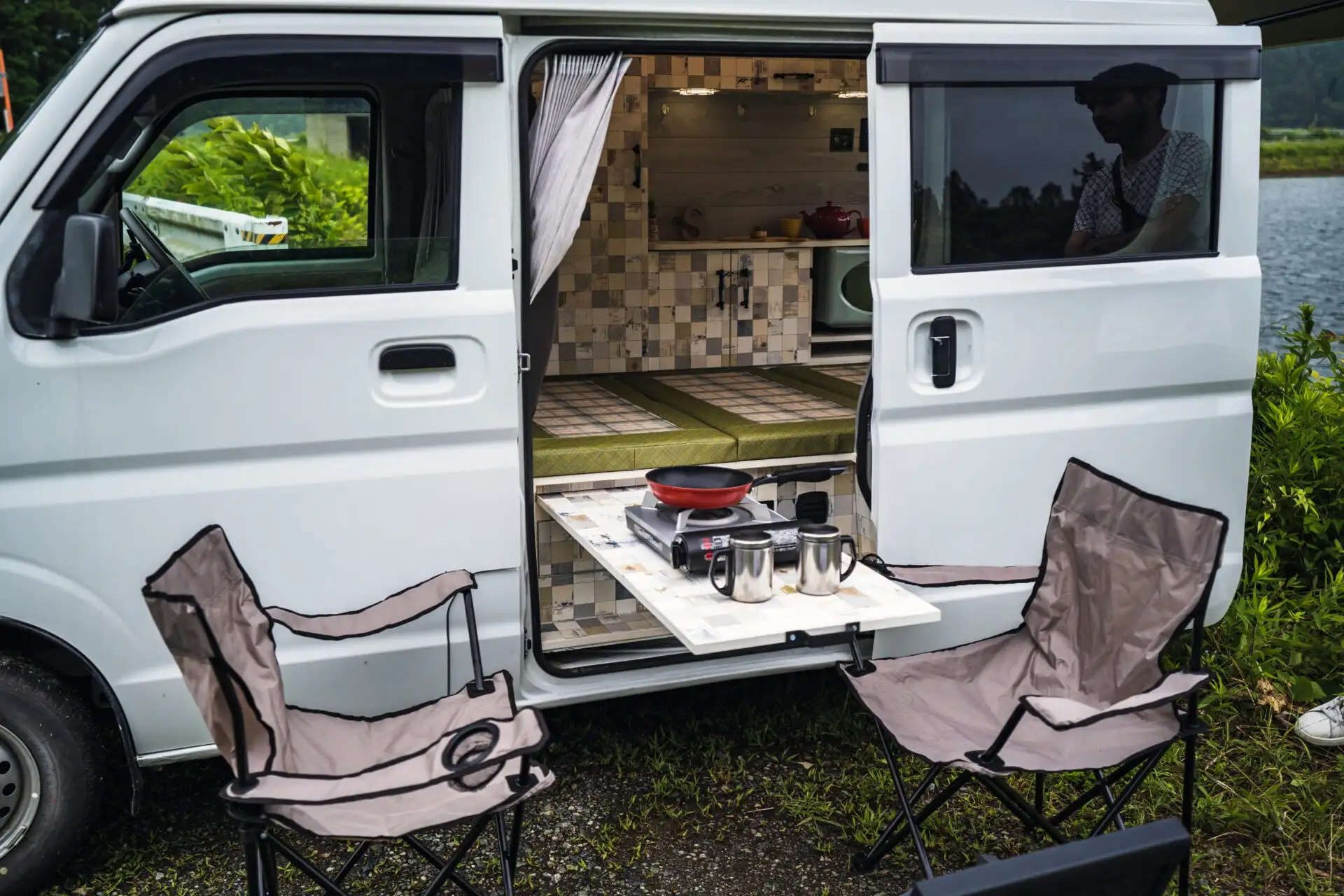 Camping in Japan